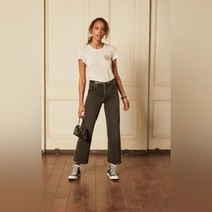 Boyish Charcoal Straight Leg Jeans